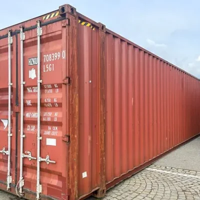 Conteneur maritime de 45 pieds High Cube « Cargo Worthy » (CW) d’occasion
