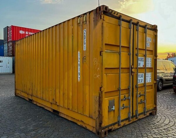 Conteneur maritime de 20 pieds High Cube Pallet Wide (PW) d'occasion – Image 7