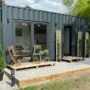 Conteneur mini-maison de 15 m² « clé en main » toute l'année